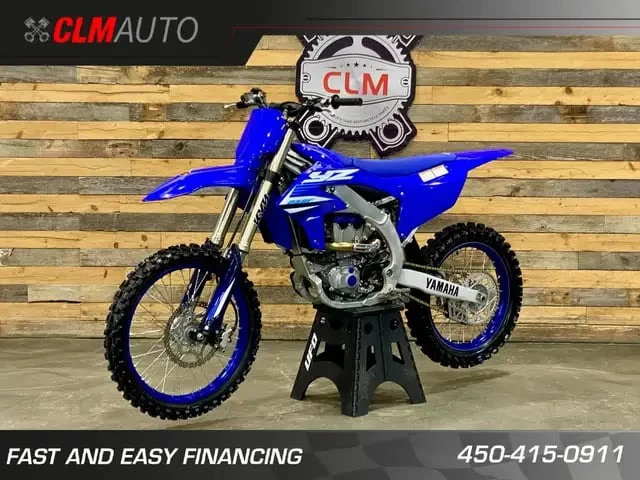 YAMAHA YZ 250F MX-MOTOCROSS + 4 TEMPS + SEULEMENT 21 HR  2024