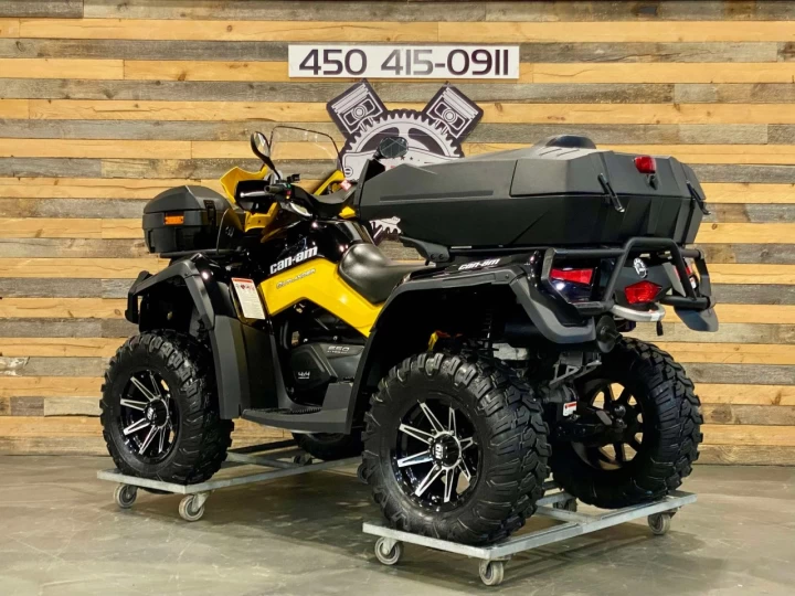 2011 BRP CAN-AM OUTLANDER MAX 650 XT-P + DPS + 4X4 + BEAUCOUP D'OPTIONS $$$ 