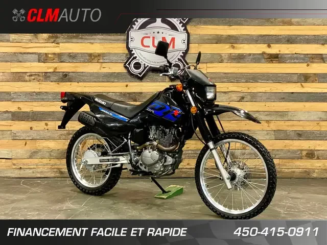 SUZUKI DR 200S SEMI-ROUTE / SEMI-TRAIL / SEULEMENT 858 KM  2017