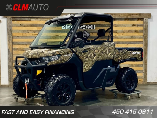 BRP CAN-AM DEFENDER XT HD9 CAMO + DPS + 4x4 + 3 PASSAGERS + 2135 km  2023