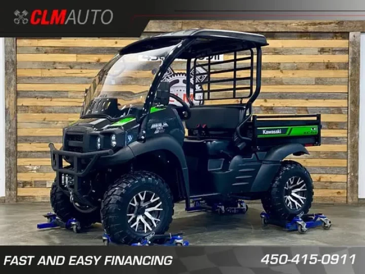 2022 KAWASAKI MULE SX 400 XC MODELE L.E + 4X4 + 2 PASSAGERS + CONDITION IMPECCABLE A1 