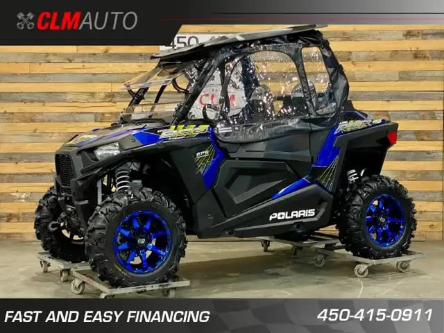 POLARIS RZR 900 EFI + E.P.S + 4X4 + SEULEMENT 1249 KM + CONDITION IMPECCABLE A1  2017