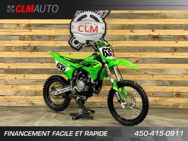 2022 KAWASAKI KX 112 MX / MOTOCROSS / JEUNE / RARE SUR LE MARCHÉ 