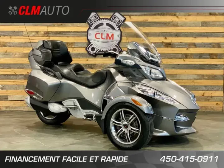 2011 BRP CAN-AM SPYDER RT-S SE-5 (SEMI-AUTOMATIQUE) 86170 KM 