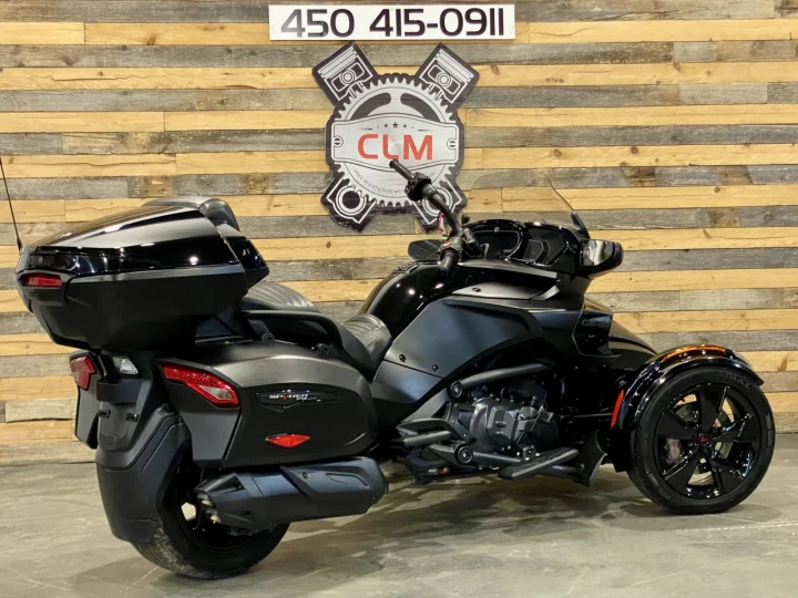 2022 BRP CAN-AM SPYDER F3 LIMITED SE-6 (SEMI-AUTOMATIQUE) + BLACKOUT + SEULEMENT 6934 KM 