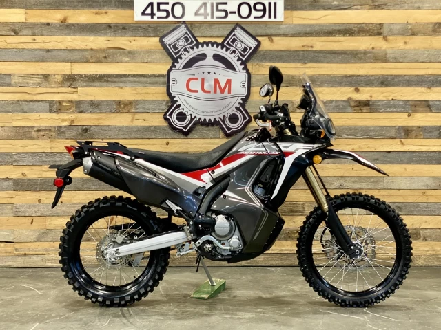 HONDA CRF 250 EDITION RALLY / SEMI-ROUTE + SEMI-TRAIL / LEGALE SUR LA ROUTE  2020