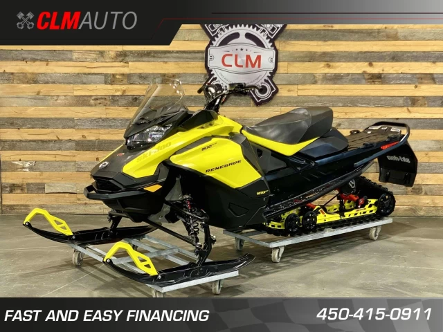 BRP SKI-DOO RENEGADE ADRENALINE 900 ACE 4 TEMPS ITC 137'' + RAS X + REV GEN4  2022