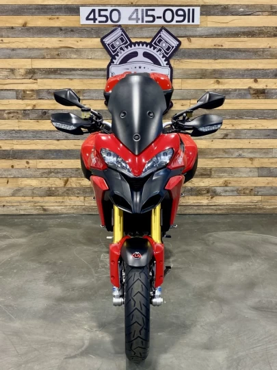 2011 DUCATI MULTISTRADA 1200 ''S'' + A.B.S + G.P.S + ENSEMBLE DE VALISE + 68395 KM 