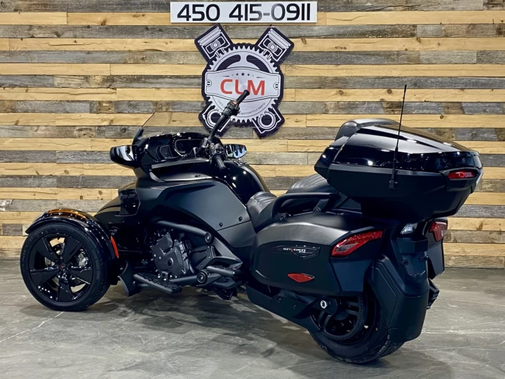 2022 BRP CAN-AM SPYDER F3 LIMITED SE-6 (SEMI-AUTOMATIQUE) + BLACKOUT + SEULEMENT 6934 KM 