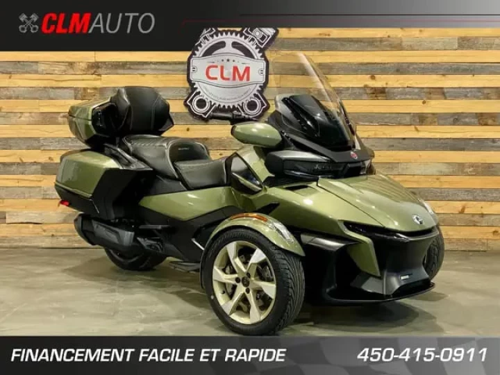 2021 BRP CAN-AM SPYDER RT LIMITED SE-6 (semi-automatique) ÉDITION SPECIALE & RARE SKY TO SEA 