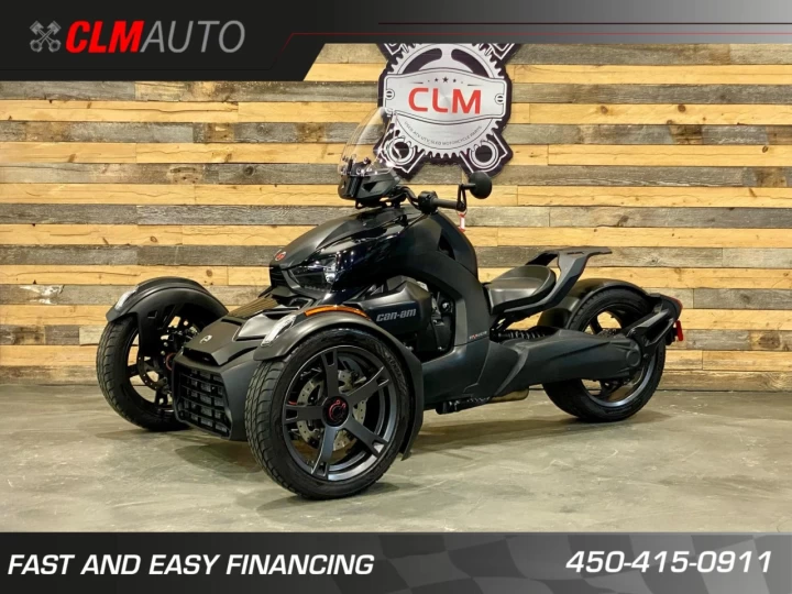 2019 BRP CAN-AM RYKER 600 ACE EFI + PARE BRISE + RACK + 34493 KM 