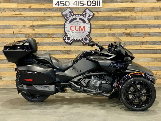 BRP CAN-AM SPYDER F3 LIMITED SE-6 (SEMI-AUTOMATIQUE) SEULEMENT 18 KM + CONDITION A1  2023