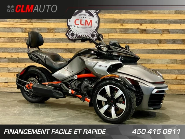 BRP CAN-AM SPYDER F3-S / SE-6 (semi-automatique) + SUSPENSION FOX + DOSSIER  2015