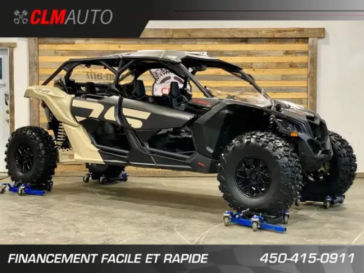 2022 BRP CAN-AM MAVERICK MAX X3 DS TURBO RR 200 H.P + D.P.S +4X4 + 4 PASSAGERS + 64'' 