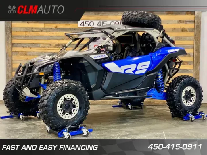 2022 BRP CAN-AM MAVERICK X3 X-RS TURBO ''RR'' 200 H.P + DPS + 4X4 + FOX SMART SHOX + 72'' 