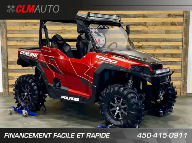 POLARIS GENERAL 1000 DELUXE + E.P.S + 4X4 + AUDIO + BEAUCOUP D'EXTRAS $$$ - 2020