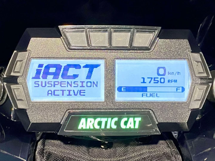 2019 ARCTIC CAT ZR 9000 THUNDERCAT TURBO 137'' + SUSPENSION ACTIVE I.A.C.T FOX IQS 