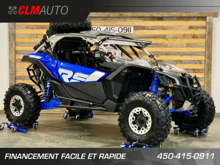 2022 BRP CAN-AM MAVERICK X3 X-RS TURBO ''RR'' 200 H.P + DPS + 4X4 + FOX SMART SHOX + 72'' 