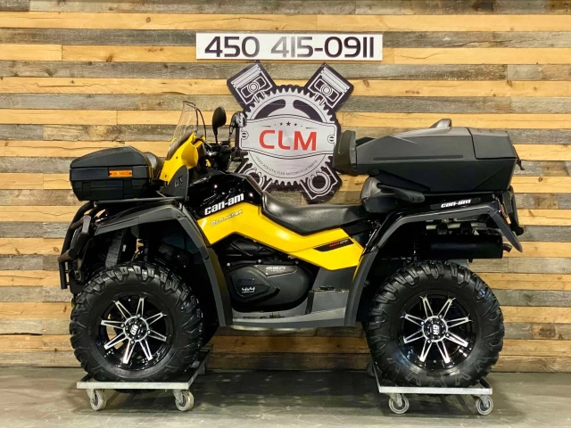 BRP CAN-AM OUTLANDER MAX 650 XT-P + DPS + 4X4 + BEAUCOUP D'OPTIONS $$$  2011