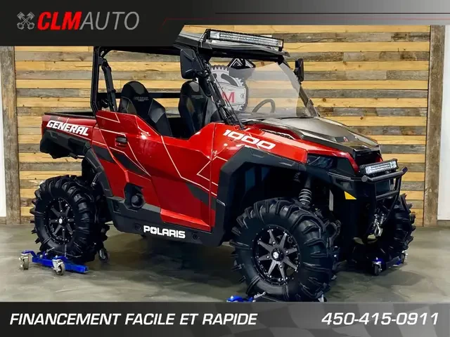 POLARIS GENERAL 1000 DELUXE + E.P.S + 4X4 + AUDIO + BEAUCOUP D'EXTRAS $$$  2020