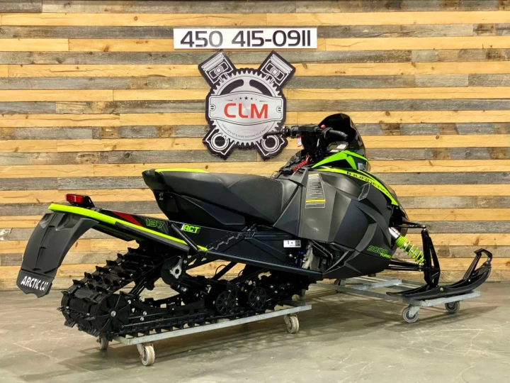 2019 ARCTIC CAT ZR 9000 THUNDERCAT TURBO 137'' + SUSPENSION ACTIVE I.A.C.T FOX IQS 