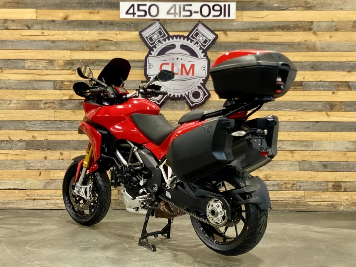 2011 DUCATI MULTISTRADA 1200 ''S'' + A.B.S + G.P.S + ENSEMBLE DE VALISE + 68395 KM 