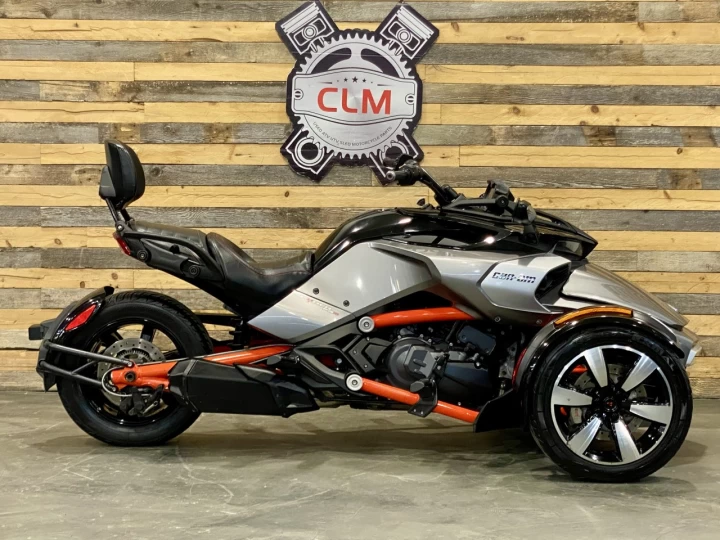 2015 BRP CAN-AM SPYDER F3-S / SE-6 (semi-automatique) + SUSPENSION FOX + DOSSIER 