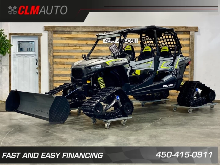 2018 POLARIS RZR4 900 ''S'' + E.P.S + 4 PASSAGERS + SEULEMENT 1645 KM SEULEMENT + CONDITION A1 