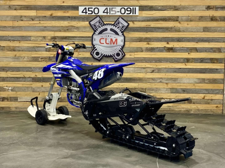 2022 YAMAHA YZ 450 F EFI / ENSEMBLE MX + SNOWBIKE INCLUS / CONDITION A1 