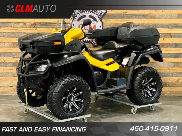 BRP CAN-AM OUTLANDER MAX 650 XT-P + DPS + 4X4 + BEAUCOUP D'OPTIONS $$$  2011