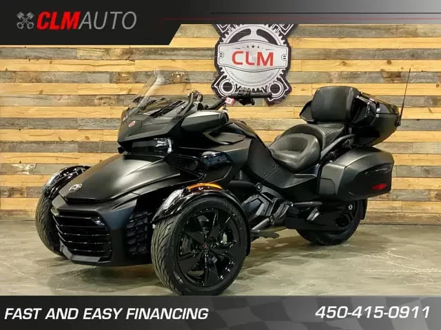 BRP CAN-AM SPYDER F3 LIMITED SE-6 (SEMI-AUTOMATIQUE) + BLACKOUT + SEULEMENT 6934 KM  2022