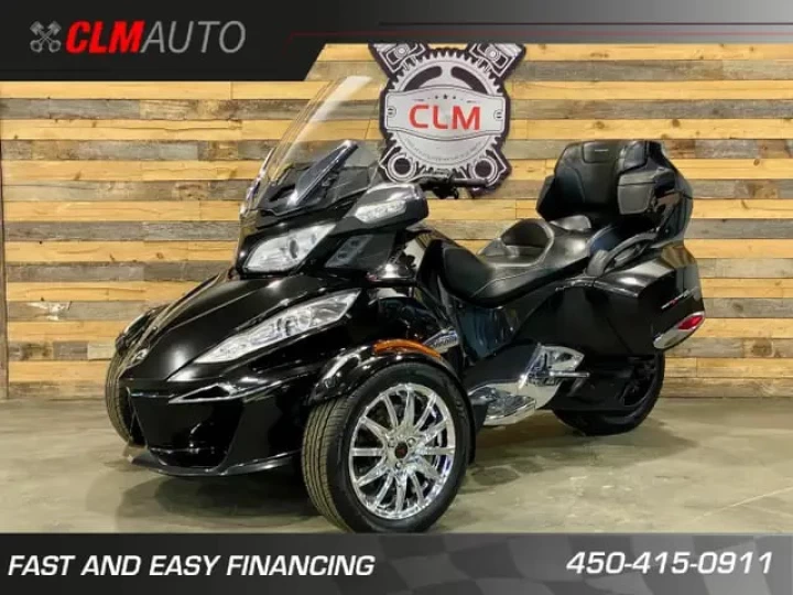 2016 BRP CAN-AM SPYDER RT LIMITED SE-6 (SEMI-AUTOMATIQUE) + ROTAX 1330 cc ACE EFI + ENSEMBLE CHROME 