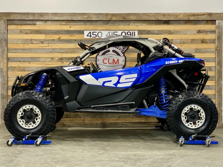 2022 BRP CAN-AM MAVERICK X3 TURBO ''RR'' 200 H.P X-RS 72'' + D.P.S + 4X4 + PNEUS NEUF 