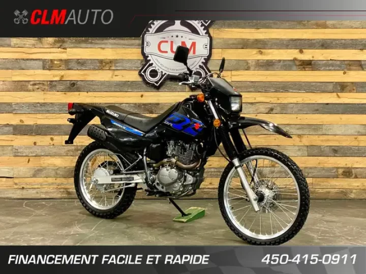 2017 SUZUKI DR 200S SEMI-ROUTE / SEMI-TRAIL / SEULEMENT 858 KM 