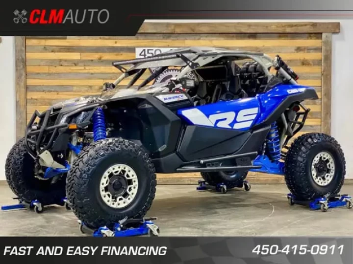 2022 BRP CAN-AM MAVERICK X3 TURBO ''RR'' 200 H.P X-RS 72'' + D.P.S + 4X4 + PNEUS NEUF 