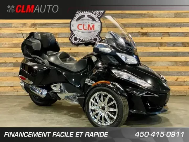 2016 BRP CAN-AM SPYDER RT LIMITED SE-6 (SEMI-AUTOMATIQUE) + ROTAX 1330 cc ACE EFI + ENSEMBLE CHROME 