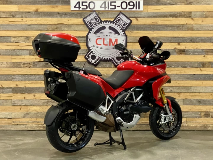 2011 DUCATI MULTISTRADA 1200 ''S'' + A.B.S + G.P.S + ENSEMBLE DE VALISE + 68395 KM 