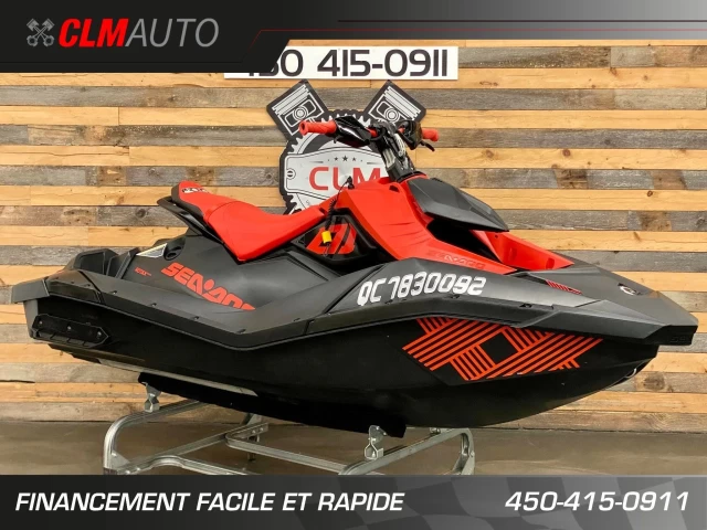 BRP SEA-DOO SPARK TRIXX 2UP + I.B.R + V.T.S + SEULEMENT 43 HEURES  2021