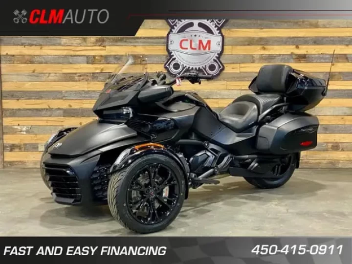 2023 BRP CAN-AM SPYDER F3 LIMITED SE-6 (SEMI-AUTOMATIQUE) SEULEMENT 18 KM + CONDITION A1 