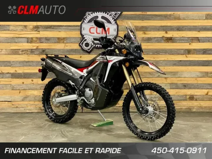 2020 HONDA CRF 250 EDITION RALLY / SEMI-ROUTE + SEMI-TRAIL / LEGALE SUR LA ROUTE 