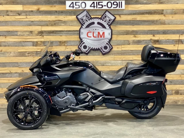 BRP CAN-AM SPYDER F3 LIMITED SE-6 (SEMI-AUTOMATIQUE) SEULEMENT 18 KM + CONDITION A1  2023