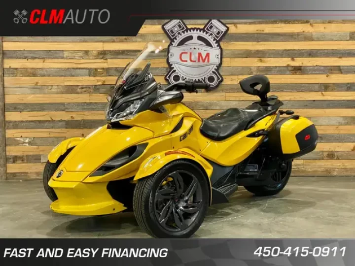 2013 BRP CAN-AM SPYDER ST-S / SE-5 (SEMI-AUTOMATIQUE) / 49232 KM 