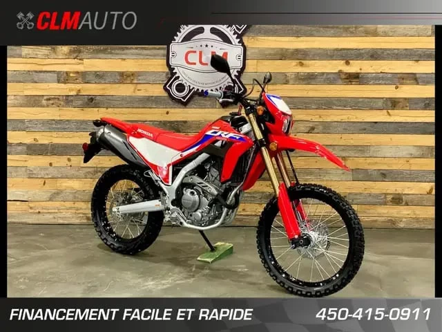 HONDA CRF 300L AVEC SEULEMENT 372 KM / LEGALE SUR LA ROUTE  2022