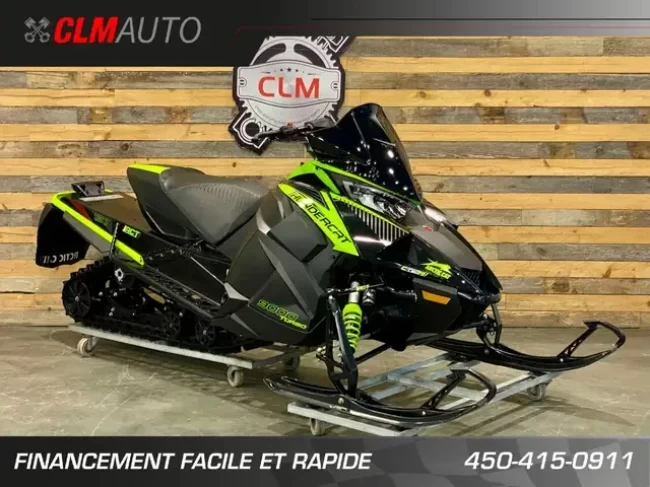 ARCTIC CAT ZR 9000 THUNDERCAT TURBO 137'' + SUSPENSION ACTIVE I.A.C.T FOX IQS - 2019