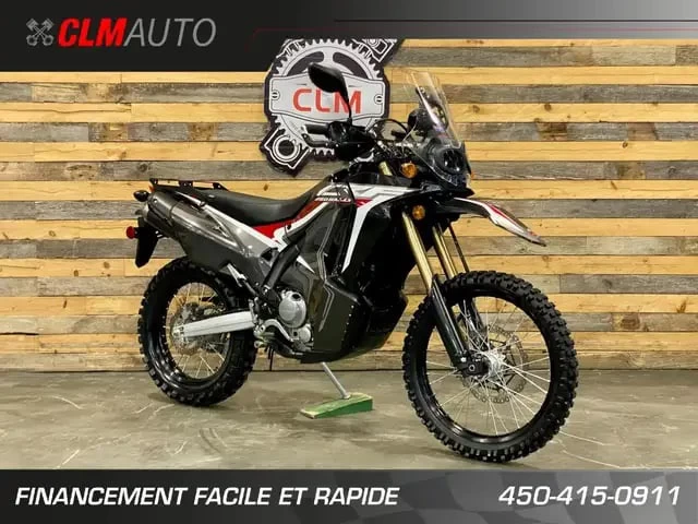 HONDA CRF 250 EDITION RALLY / SEMI-ROUTE + SEMI-TRAIL / LEGALE SUR LA ROUTE  2020