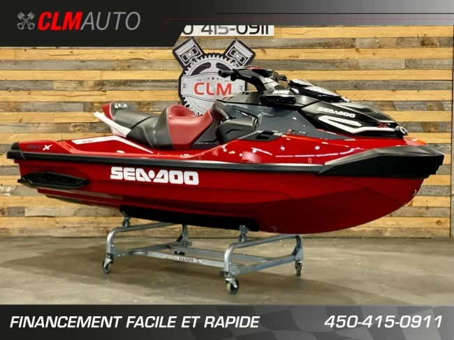 BRP SEA-DOO RXT-X 325 HP + AUDIO PREMIUM + IBR + VTS + 3 PLACES + NEUF 0 HEURES - 2024