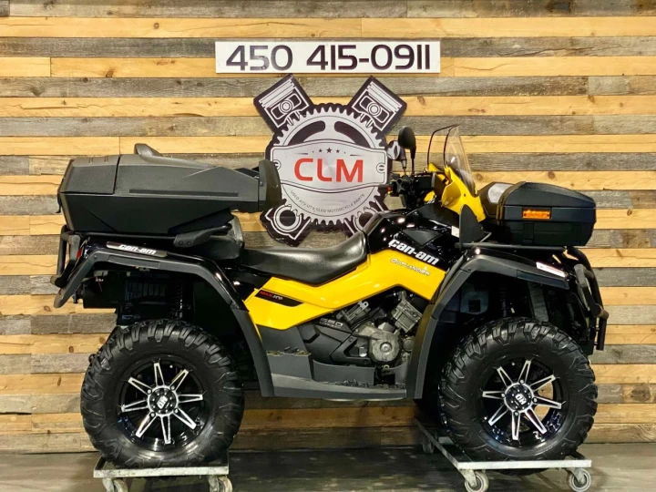 2011 BRP CAN-AM OUTLANDER MAX 650 XT-P + DPS + 4X4 + BEAUCOUP D'OPTIONS $$$ 