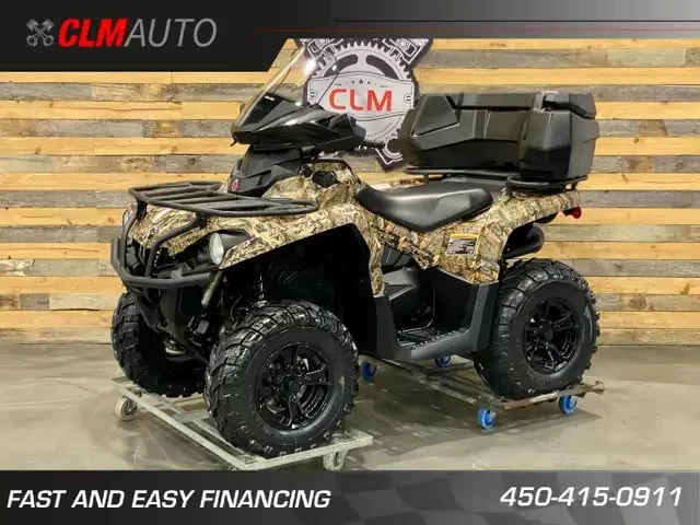 BRP CAN-AM OUTLANDER 450 EFI + D.P.S + 4X4 + CAMO + PARE-BRISE + COFFRE + CONDITION A1  2022