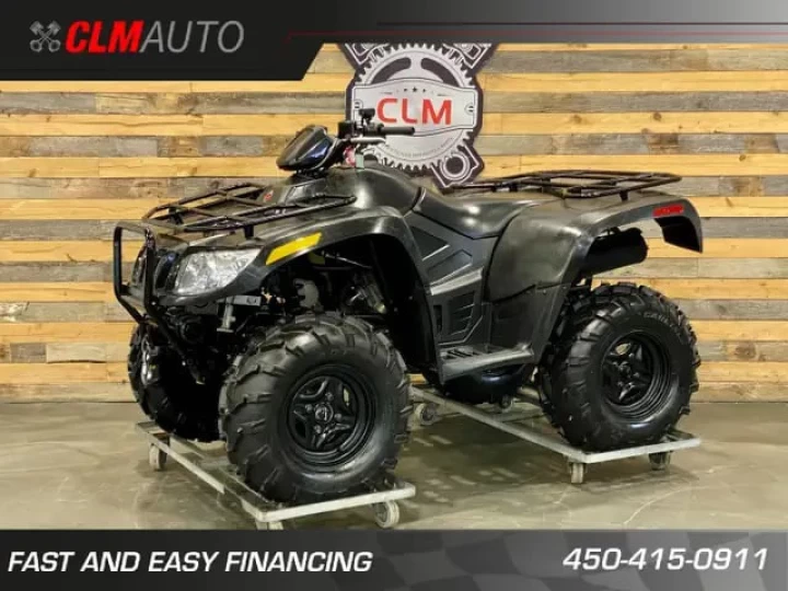 2018 ARCTIC CAT / TEXTRONOFF-ROAD ALTERRA 700 VLX EFI + 4X4 + E.P.S + TREUIL + 4 PNEUS NEUF 