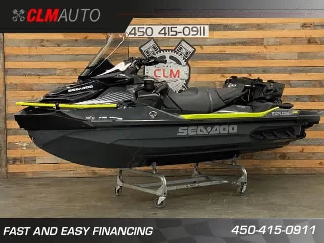 BRP SEA-DOO EXPLORER PRO 170 H.P + PREMIUM AUDIO + GPS + IBR + VTS + IDF + PARE BRISE + SAC +++  2023